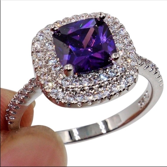 Jewelry - New 925 Square simulated ziron ring